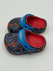 Crocs Classic Marvel Spider-Man Clog Kids Red/Blue/Black Slip-On US 4