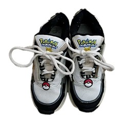 Vintage Kids Pokemon Lace Up Sneakers Size 3 Legendary Birds 2001