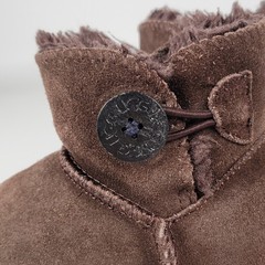 UGG Brown Bailey Button II Boot Size 27/10