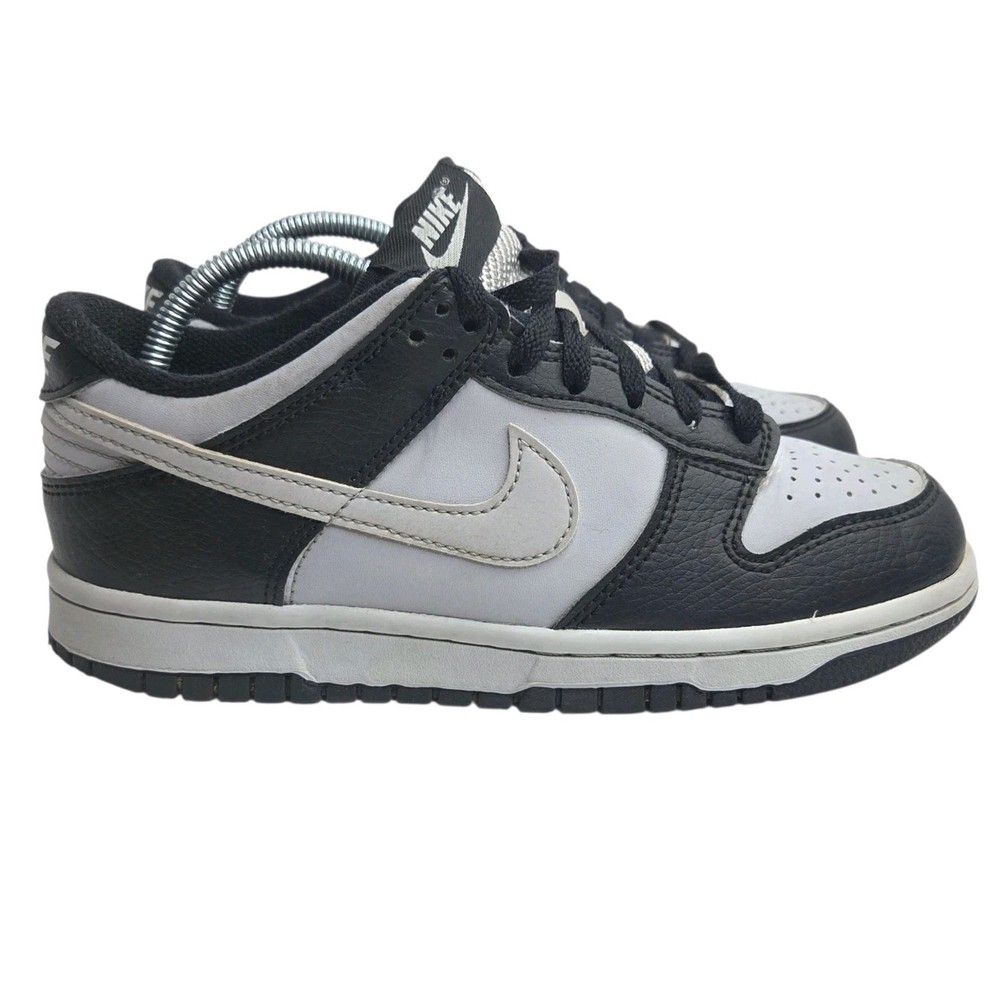 Nike Dunk Low Wolf Grey Black GS 5Y Women’s Size 6.5 HQ3810-001 EUC