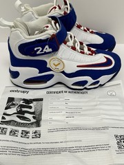 Nike Air Griffey Max 1 USA White Red Blue Shoes DX3724-100 Size 6 Youth Sneaker
