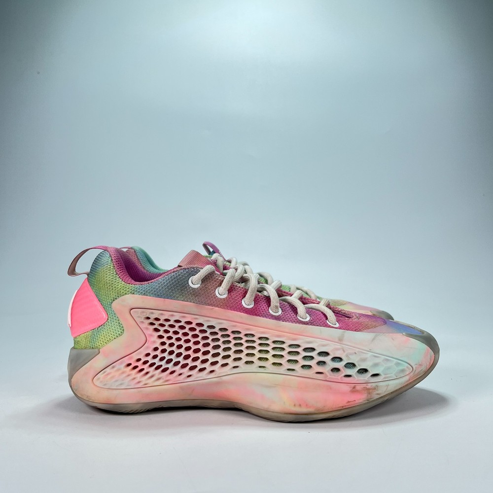 Adidas Anthony Edwards 1 Low 3SSB Tie Dye Basketball Shoes JR3916 Youth Size 3.5