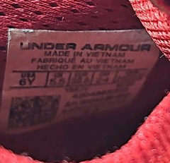 Under Armour Steph Curry Flow 8 Sneakers Warriors Size 6Y 3024036-600 Red Shoes