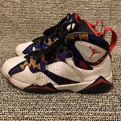 Nike Air Jordan Retro 7 VII Nothing But Net „Ugly Sweater“ 304774-142 Size 6Y