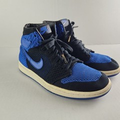 Nike Air Jordan Retro High OG Flyknit GS 919702-006 Kids US 7Y Sneakers Royal