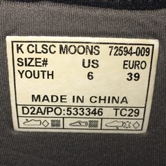 Bogs Classic Moons Boots Youth 6 Winter Pull On Round Toe Mid-Calf Gray Black
