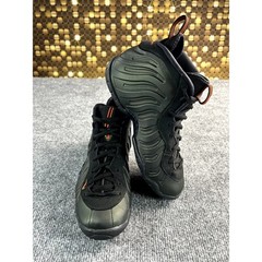 Nike Little Posite One GS Sequoia Total Orange Foamposite Size 6Y W7