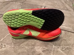 NEW Nike Zoom Rival Waffle 6 Size 4 Bright Crimson Lime Blast Track Women’s 5.5