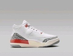 Air Jordan 3 Retro PS ‚Georgia Peach‘ White Cosmic Clay FQ9174-121 Size 3y