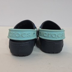 CROCS FUNLAB LED EYE LIGHTS Shark Blue SANDALS – Size: C4