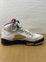 Air Jordan 5 Retro GS Olympic 440888 103 White, Red & Blue Youth Size 6.5Y