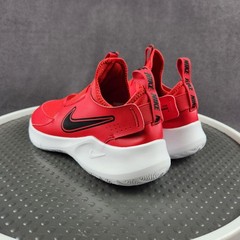 Nike Flex Runner Shoes Kids Size 7Y Red Slip On Running FN1294-600 Sneakers NEW