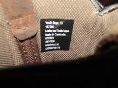 Magellan Outdoors 167265 Realtree Camo Brown Square Toe Boots Youth size 13