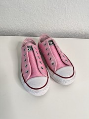 Converse Chuck Taylor All Star Ox Kids‘ Shoes Pink Foam 663628C Glitter Size 11