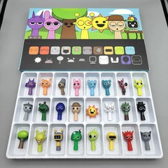 2025 new 24pcs/48pcs Sprunki Figures Mode Toys Sprunki Incredi box Anime Action