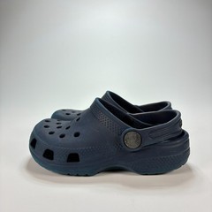 Crocs Classic Clogs Navy Blue Iconic Comfort Slip On Lightweight Kids Size C9