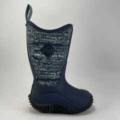 Muck Boots Hale Kids Waterproof Rain Winter Boots Size 7 C7 Toddler Navy Blue