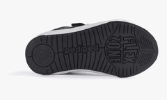 Pediped Flex Acuna First Walker Shoe 10 – 10.5 US Unisex Little Kid Black/White