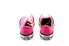 CONVERSE CHUCK TAYLOR ALL STAR 3J238 PINK WHITE CANVAS CASUAL LITTLE KIDS SHOE