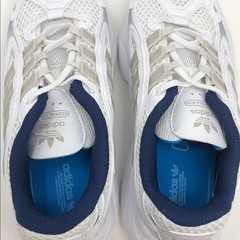 Adidas Ozmillen Cloud White Grey Bright Blue IE5558 Kids Sneakers – Size 2K