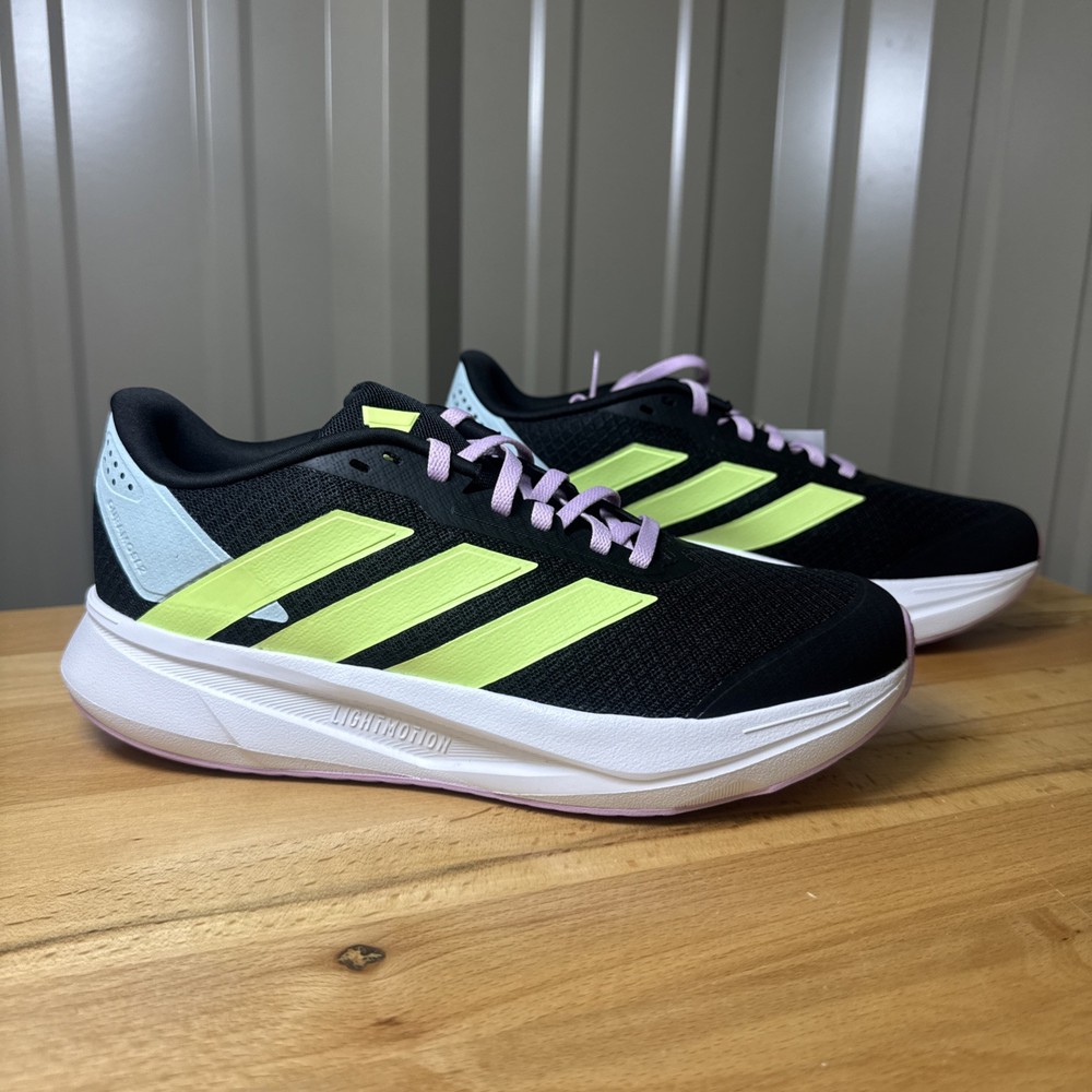 Adidas Duramo SL2 J Size 6 Junior Black/Volt Green/Pink JS2781 Running Shoes