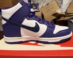 Size 5.5 (GS) – Nike Dunk High Electro Purple Midnight Navy