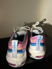 Nike Air Max 97 SE (GS) White Lightning Blue DV7550-100 Fashion Boys Size 7Y