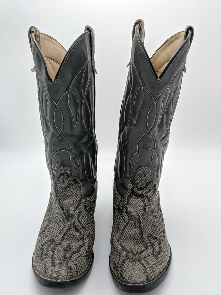 Bronco Brand Kids Size 10 1/2 D Cowboy Boots Style 1912