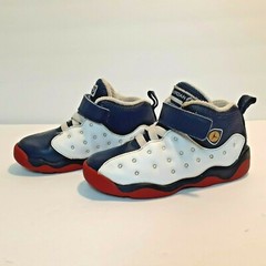 Jordan Jumpman Team II BT Toddler Shoes Midnight Navy/White/Red Size 9C