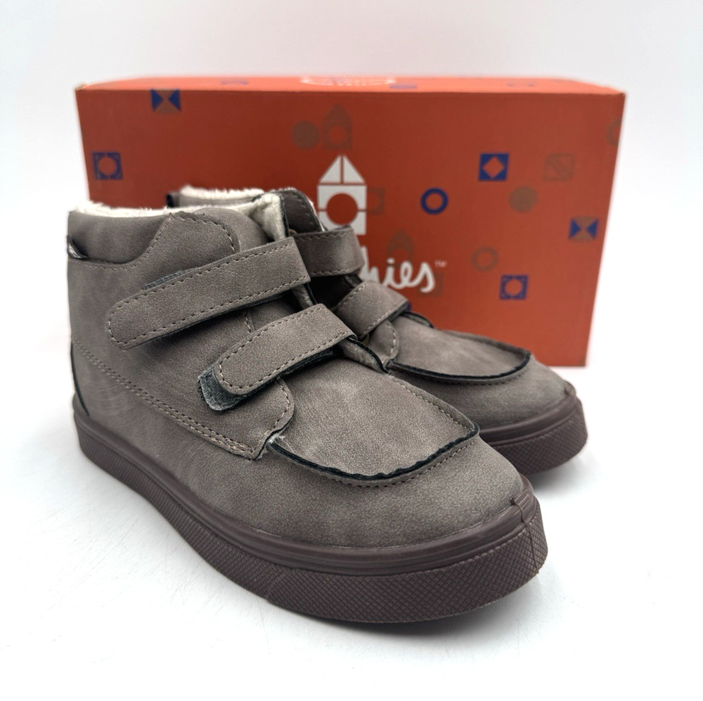 Oomphies GABRIEL Unisex Kids‘ NEW Comfort Boot Grey Multiple Sizes