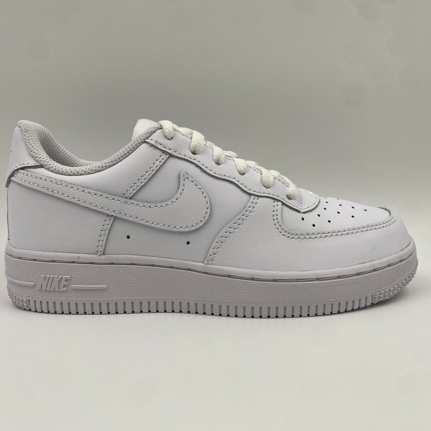 Size 1.5 Y – Nike Air Force 1 Low PS „Triple White“ (2017) 314193 117