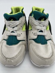 Nike Huarache Run Phantom Volt Bright Spruce 704949-045 Youth US Size 8C Shoes