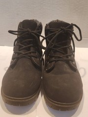 Boy’s Winter Waterproof Boots Black Hiking Boots Size 4 1/2M