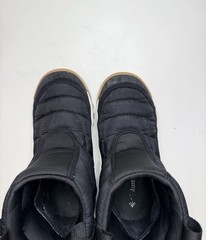 Columbia Snowtrot Mid Waterproof Pull On Boot Black Insulated Fleece Youth 3