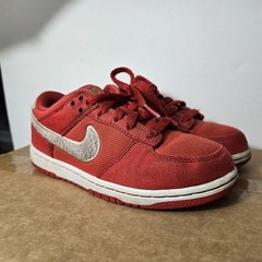 Nike Dunk Low Valentines Day PS Size 1Y Red White Sneakers Shoes FZ3549-612