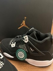 Air Jordan 4 Retro (PS) „White Thunder“ FV4537-001 Sizes 1y