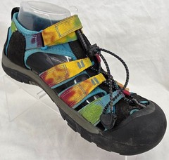 Keen Whisper Tie-Dye Bungee Adjustable Sport Fisherman Sandal Shoes Youth US 6
