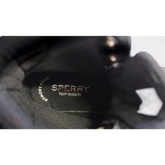 Kid‘ Sperry® for Crewcuts Dockyard Boots Chukka Shoe Black Size 1M NEW F5639