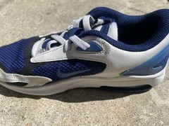 Nike Air Max Bolt, 2.5 Y, Blue White CW1627 400 FREE SHIP Minor Wear SEE PICKS