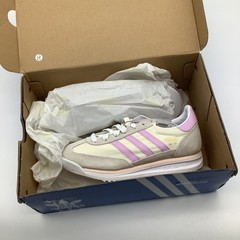 Adidas Originals SL 72 RS J Sneakers Kids Size 3.5 Cream Lilac White Shoes NWT