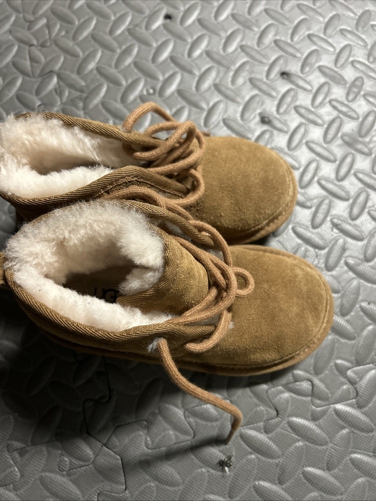 UGG Neumel boots Kid’s Size 11, Camel Color, Excellent Condition