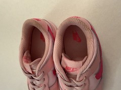 Size 9c (PS) – Nike Dunk Low Triple Pink DH9756-600