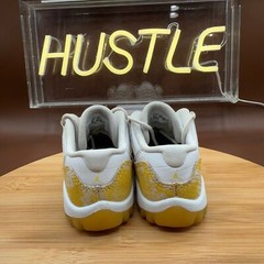 Air Jordan 11 Low Snake Yellow Python (TD) Size 6C
