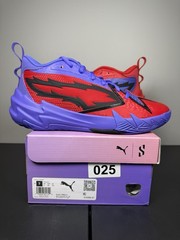 PUMA Scoot Zeros Pred Lace Up Youth Boys Purple, Red Sneakers Casual Shoes 3103