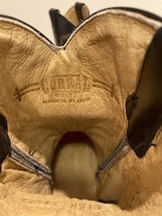 CORRAL Leather Square Toe Winged Cross Boots Cowboy/Cowgirl Size 11 1/2 NWOB