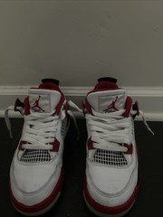 Size 4 (GS) – Jordan 4 Retro OG 2020 Low Fire Red