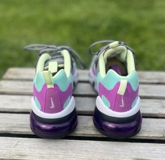 NIKE Air Max 270 React GS Size US 6.5Y BQ0103 007 Purple Green