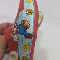 Crocs Super Mario Clogs Child Size C 11 Red Classic Nintendo Water Beach Shoes