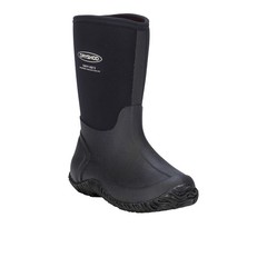 Dryshod Tuffy Sport Round Toe Pull On Boys Black Casual Boots TUF-KD-BK