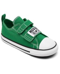 Converse Toddlers‘ Chuck Taylor All Star Sketch Shoes – Green/White/Black